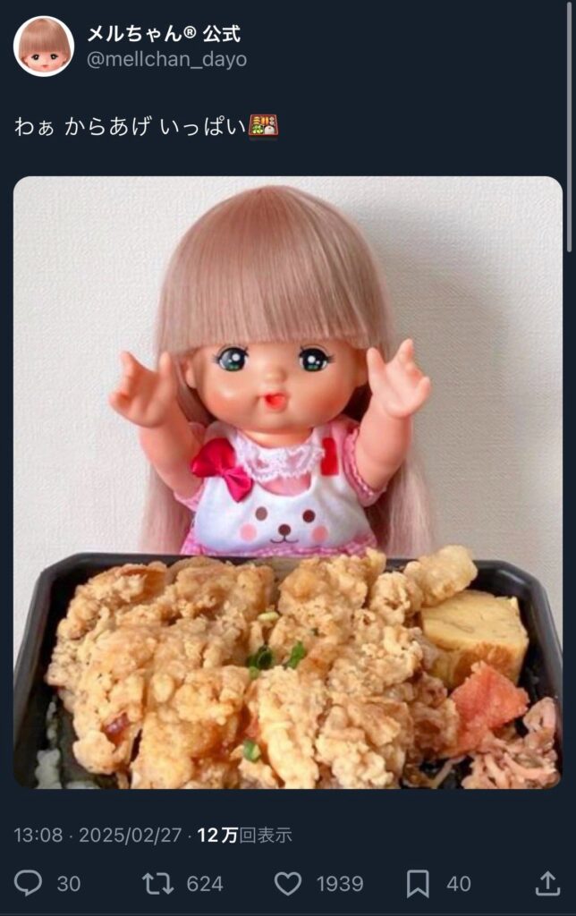 メルちゃんの写真