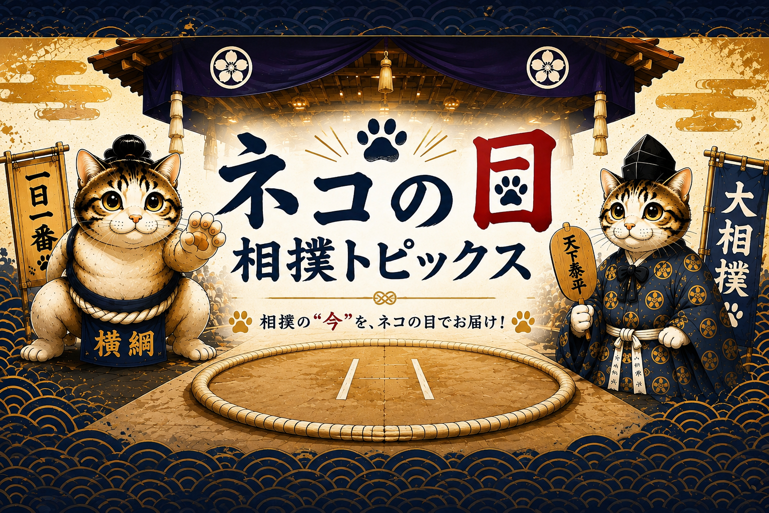 ネコの目相撲トピックス